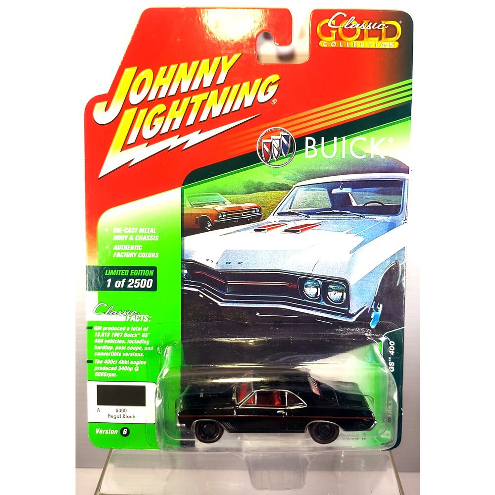 Johnny Lightning Classic Gold Buick 1967 BUICK GS 400, New, See Pics!